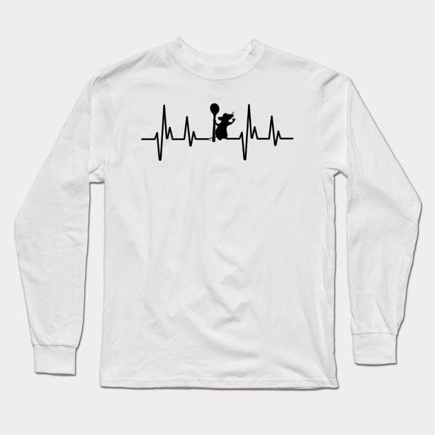 Heartbeat of Remy Long Sleeve T-Shirt by mysticorient